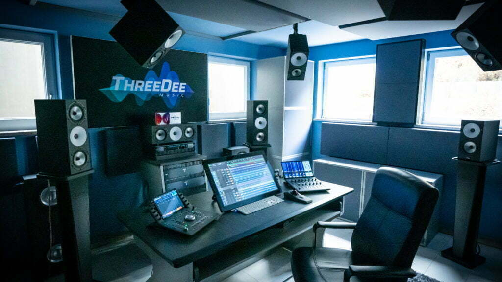 A view of the ThreeDee Music Studio in Munich.